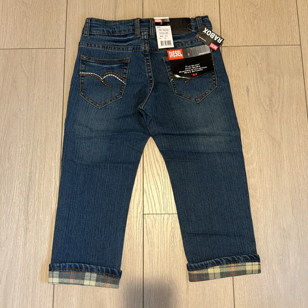 Diesel Rabox Cropped Jeans - Picture 2 of 6